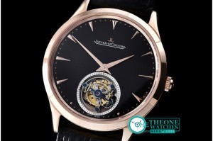 Jaeger LeCoultre - Master Ultra Thin Tourbillon RG/LE Black