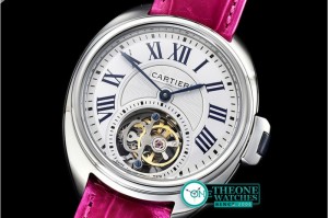 Cartier - Cle De Cartier Tourb Ladies SS/LE White Asia HW Tourb