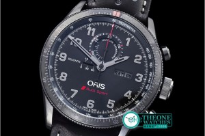 Oris - Oris Audi Sport Chronograph PVD/LE Black Jap Qtz Chrono