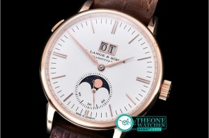 A. Lange & Sohne - Saxonia MoonPhase RG/LE White Asia 23J