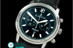 Blancpain - Lemans Flyback Chrono SS/LE Black Jap OS20 Quartz