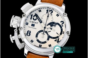 U-Boat - UBoat Chimera Chronograph SS/LE Cream White A7750