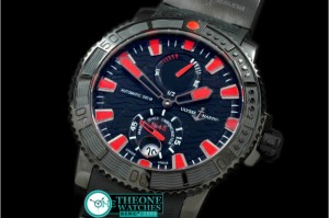 Ulysse Nardin - Maxi Marine Diver PVD/RU Black Sea A-23J