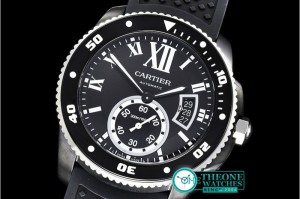Cartier - Calibre de Cartier DLC/RU Black JJF 1:1 Asia 23J Mod