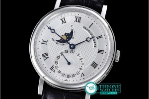 Breguet - Classique SS Moonphase SS/LE White Miyota 9015