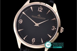 Jaeger LeCoultre - Master Ultra Thin RG/LE Black Asia 23J