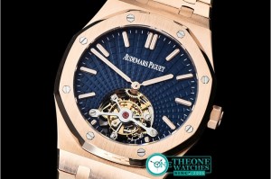 Audemars Piguet - Royal Oak Tourbillon RG/RG Blue Real Flying Tourbillon