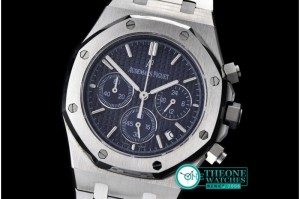 Audemars Piguet - Royal Oak Chronograph Ref.26320 SS/SS Blue VK Qtz