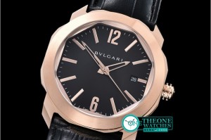 Bvlgari - Octo Solotempo Automatic RG/LE Black Asia 23J Mod