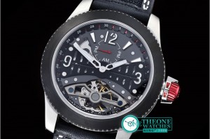Jaeger LeCoultre - AMVOX3 Tourbillon GMT SS/LE Black/Wht Asia 23J