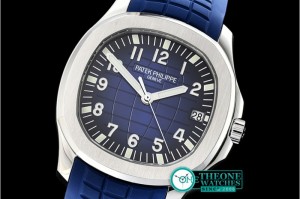 Patek Philippe - Aquanaut Ref.5167 SS/RU Blue/Num PF Asia 2824 Mod