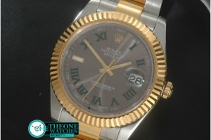 Rolex - SS/YG TT Grey Swiss Eta 2836