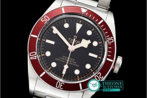 Tudor - Heritage Black Bay Shield SS/SS Red/Blk ZF Asia 2824