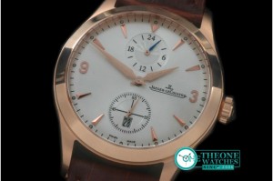 Jaeger LeCoultre - Master Duo Time RG/LE White Asian 2824