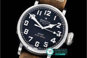 Zenith - Type 20 Pilot Extra Special SS/LE Black XF A2824 Mod