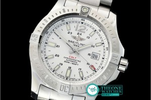 Breitling - Colt 44mm Automatic SS/SS White GF Asia 2824