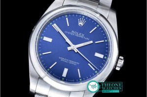 Rolex - Oyster Pert. 39mm 114300 SS/SS Blue JF A3132 Mod