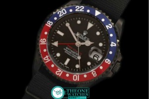 Rolex - Pro Hunter GMT Master II PVD Blue/Red Bezel - Swiss