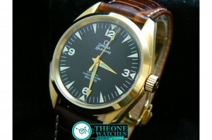 OMEGA RAILMASTER FG BLACK 39MM 110TH LIMITED ED SWISS ETA LE