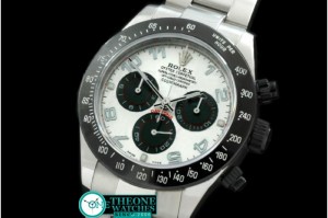 Rolex - SS/PVD M-White Numeral Asia 7750 Running Secs @ 6