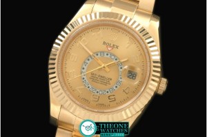 Rolex - Skydweller YG/YG Gold Asian ST3855