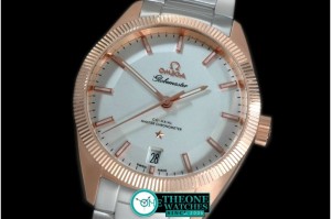 Omega - Globemaster RG/SS White Miyota 8205