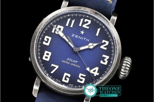 Zenith - Type 20 Pilot Extra Special SS/LE Blue XF MY9015 Mod