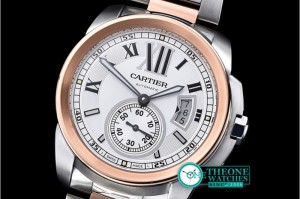 Cartier - Cartier De Calibre RG/SS White JF Miyota 8205