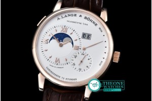 A. Lange & Sohne - Grand Lange 1 MoonPhase RG/LE White Asia 2813 21J