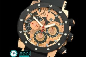 Jacob & Co. - Epic II E1R Chrono PVD/RU RG A-7750 28800