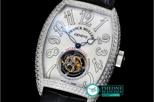 Franck Muller - Aeternitas Tourbillon DIAM/SS/LE Wht Flying Tourbillon