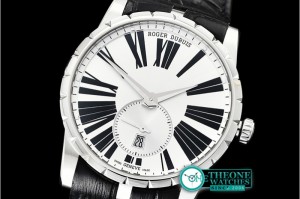 Roger Dubis - Excalibur DBEX0535 SS/LE White RDF Asia 23J Mod