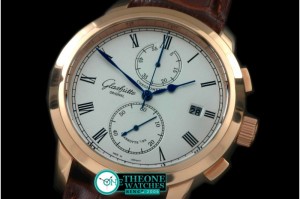 Glashutte - Senator Chrono RG/LE White OS20 Quartz