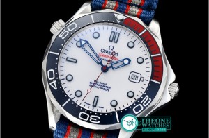 Omega - Seamaster Commander 007 SS/NY White URF MY8205 Mod