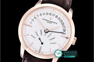 Vacheron Constantin - Patrimony Bi-RetroGrade Day-Date RG/LE White A2460R31R7