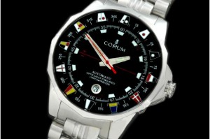 Corum - Admirals Cup SS Black Swiss Eta 2824-2