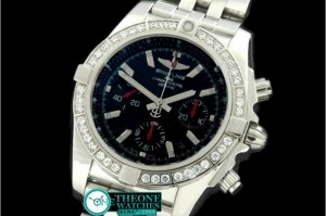 Breitling - Chronomat B01 TT SS/SS/Diam Black Sticks A-7750