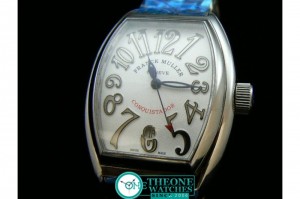 FRANCK MULLER CONQUISTADOR SWISS ETA 2824-2 WHITE