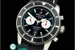 Breitling - Superocean 2010 Heritage Chrono SS/RU Black A-7750