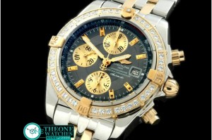 Breitling - Chronomat Evo SS/YG Grey Sticks A-7750 28800