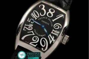 Franck Muller - Curvex Jumbo Crazy Hours SS/LE Blk Asia 21 Auto