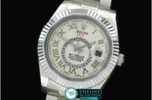 Rolex - Skydweller SS/SS White Asian ST3855