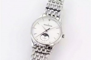 Jaeger LeCoultre - Master Ultra Thin Moon Miyota 9015 White