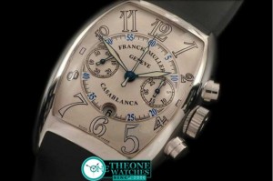 Franck Muller - Casablanca Chrono SS/LE White A-7750 28800bph