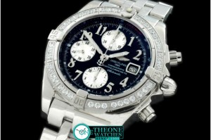 Breitling - Chronomat Evo SS Black Numeral A-7750 28800