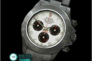 Rolex - Pro Hunter Daytona PVD White/Black Num A-7750 28800