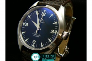 OMEGA RAILMASTER BLUE 39MM SWISS ETA 2824-2 LE