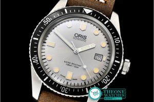 Oris  - Oris Divers 7720 SS/LE Silver Grey ZZF Asia 2836