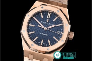 Audemars Piguet - Royal Oak Ladies RG/RG JF Blue AP 3120