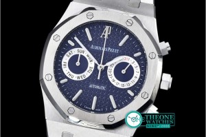 Audemars Piguet - Royal Oak Calendar SS/SS Blue VK Quartz